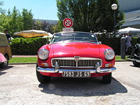 Morris Garage MGB Cabriolet (1965) (photo prise a Tassin, 07-2012)